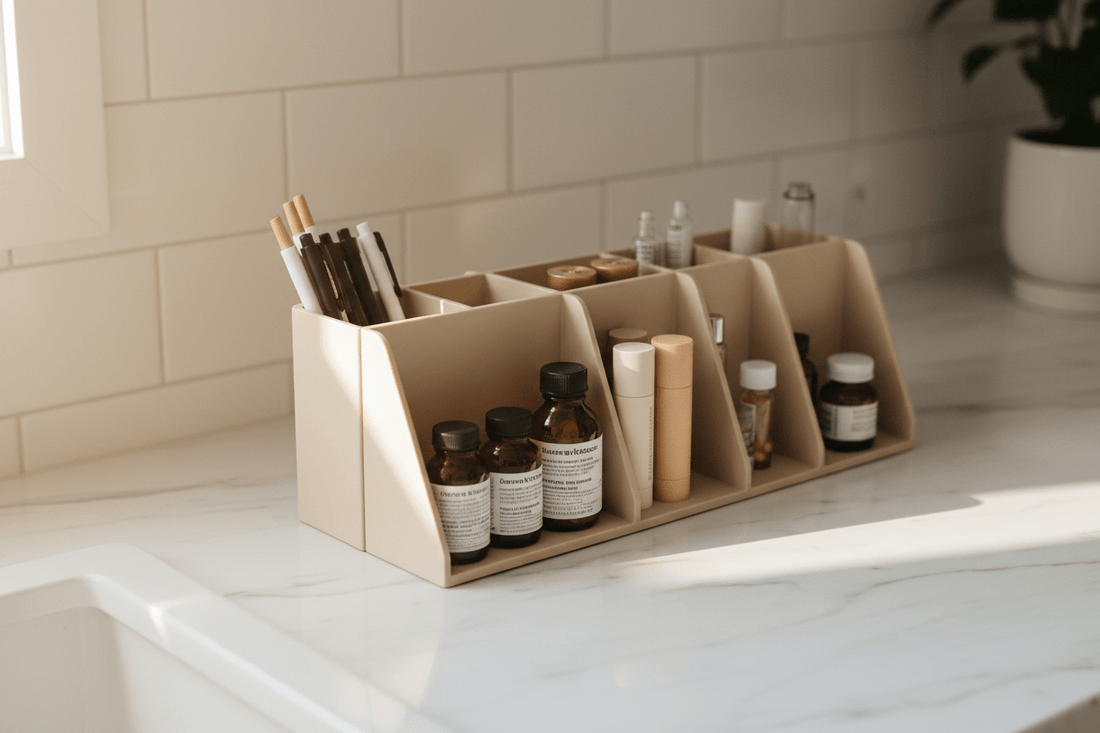 The Easiest Way To Organize Your Kitchen Counter Once and For All - Simplicity Shoppe