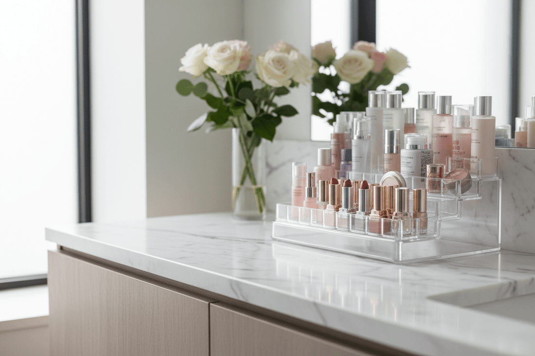 The Simple Way To Organize Your Bathroom Vanity Once and For All - Simplicity Shoppe