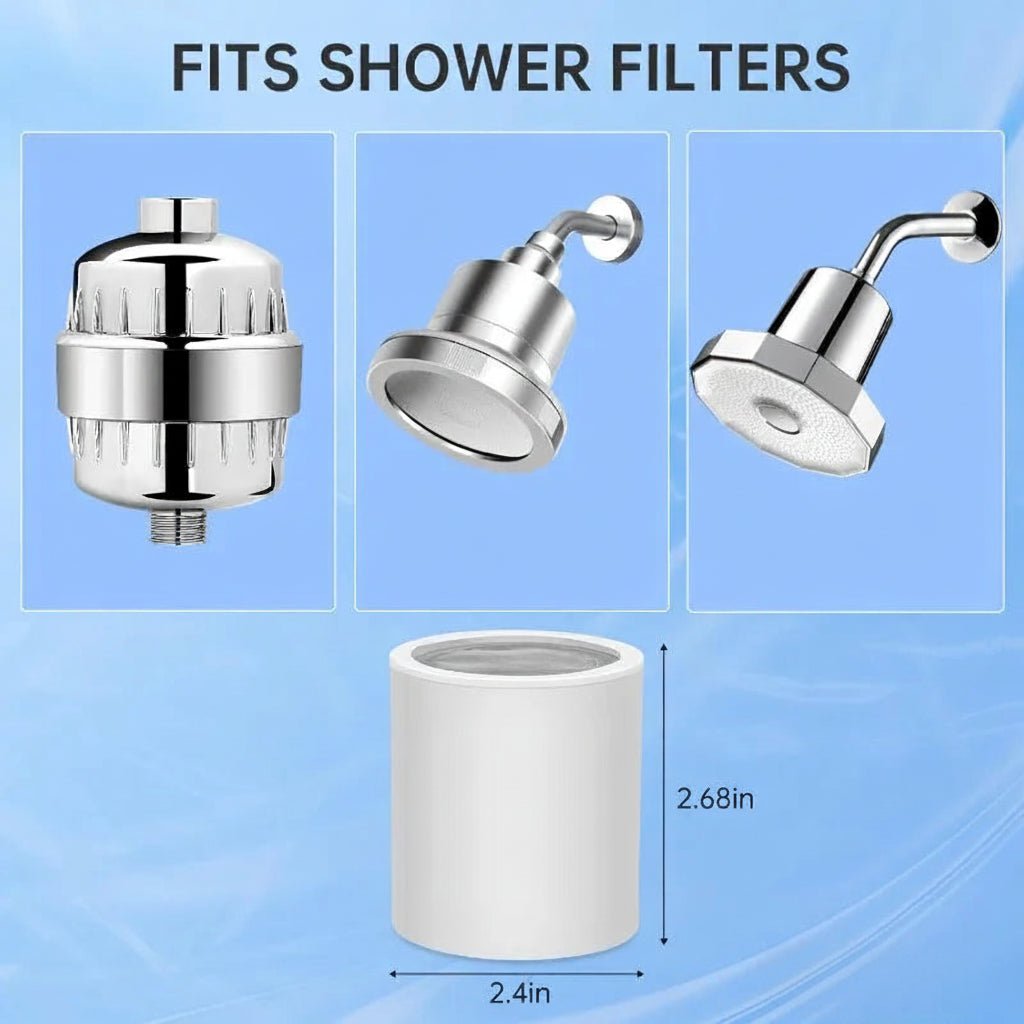 Hard Water Shower Filter with Replacement Cartridge - Simplicity Shoppe