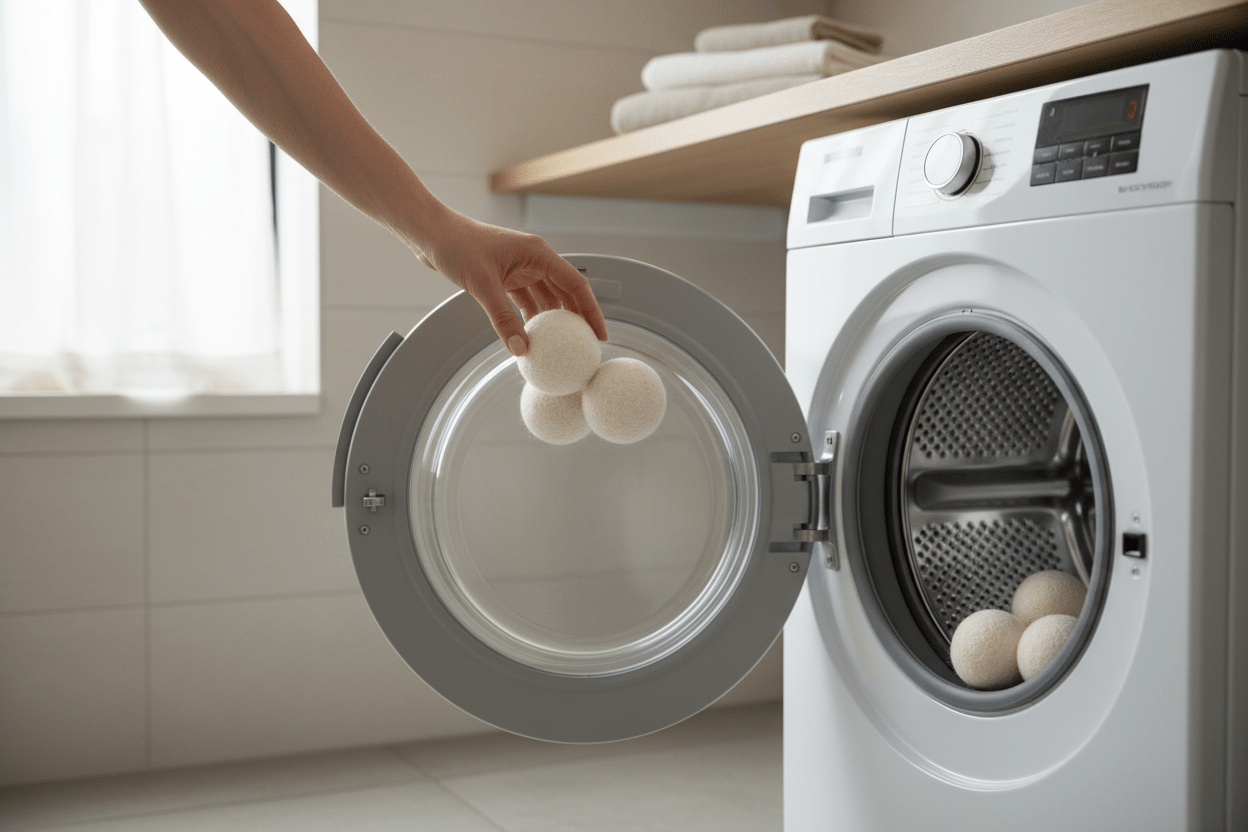 Natural Wool Dryer Balls for Softer Laundry Without Chemicals - Simplicity Shoppe