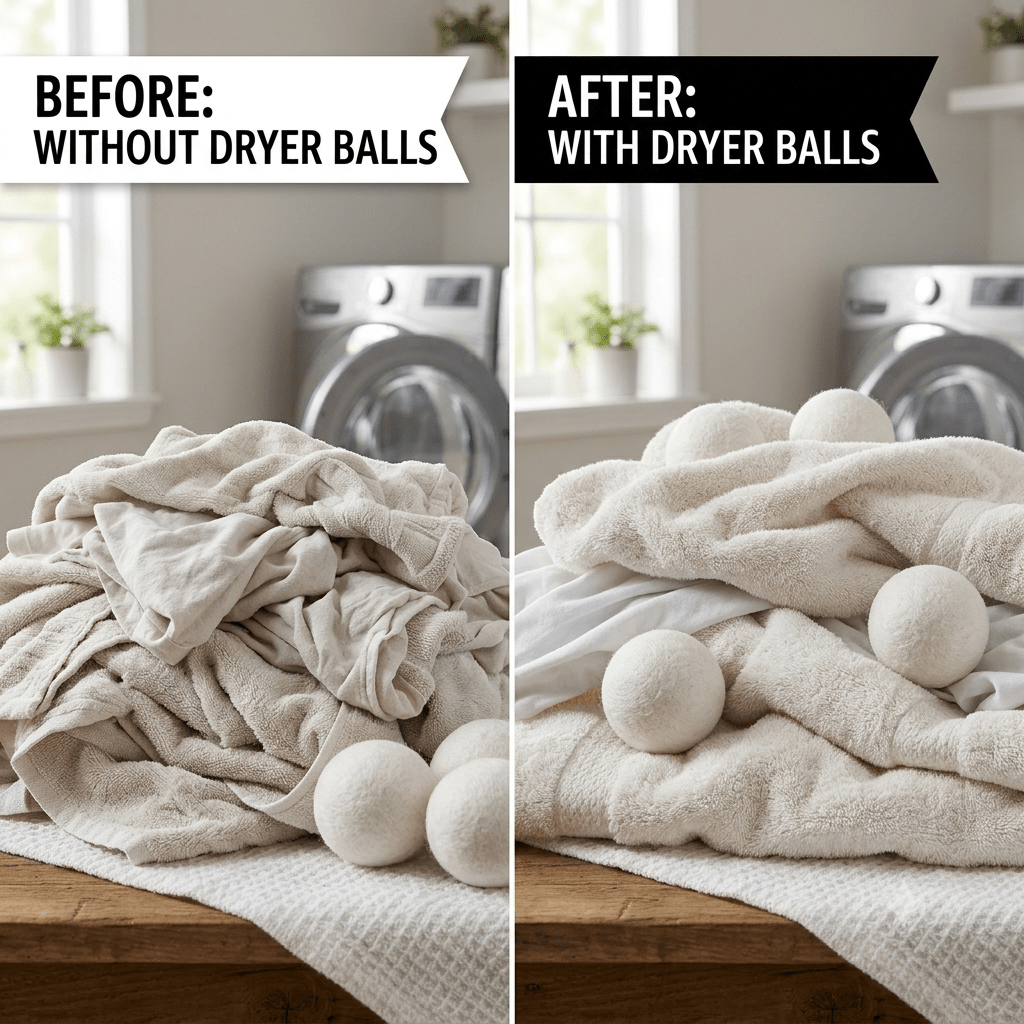 Natural Wool Dryer Balls for Softer Laundry Without Chemicals - Simplicity Shoppe