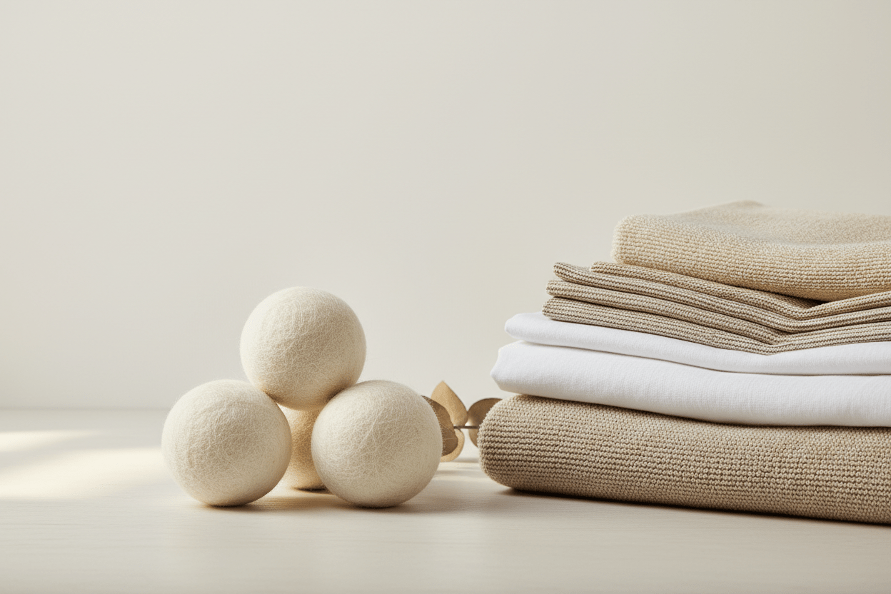 Natural Wool Dryer Balls for Softer Laundry Without Chemicals - Simplicity Shoppe