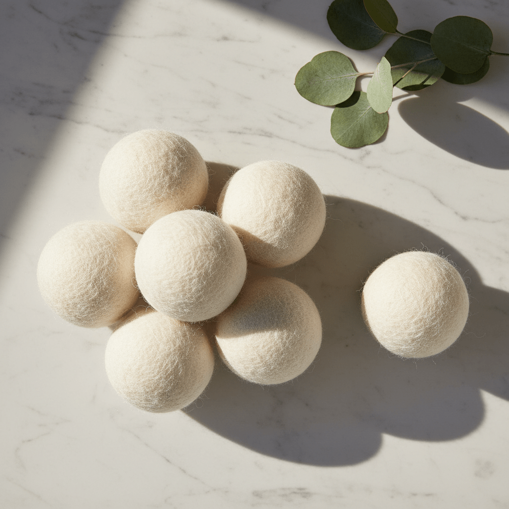 Natural Wool Dryer Balls for Softer Laundry Without Chemicals - Simplicity Shoppe