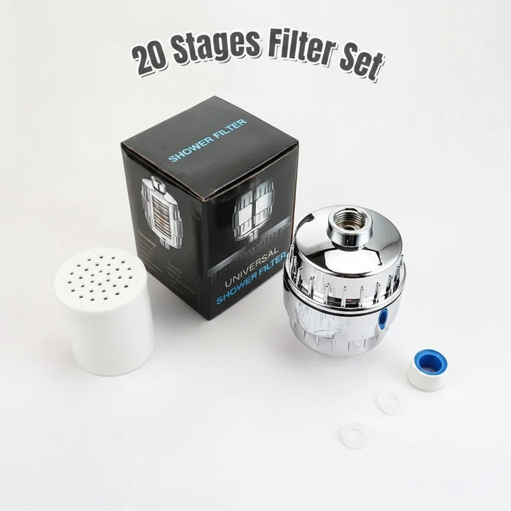 Shower Head Filter – Reduces Chlorine & Fluoride - Simplicity Shoppe